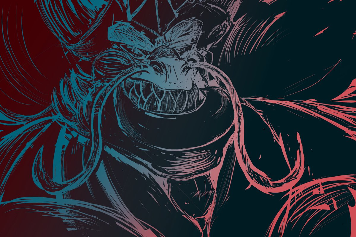 Whiskered_gent's tweet photo. What a wonderful smile @William99880 has~~

#dragon #furry #furryart #portrait #art #sketch #musuclar #massive #lip #grin #smile #comission https://t.co/eCnIvRRjYU