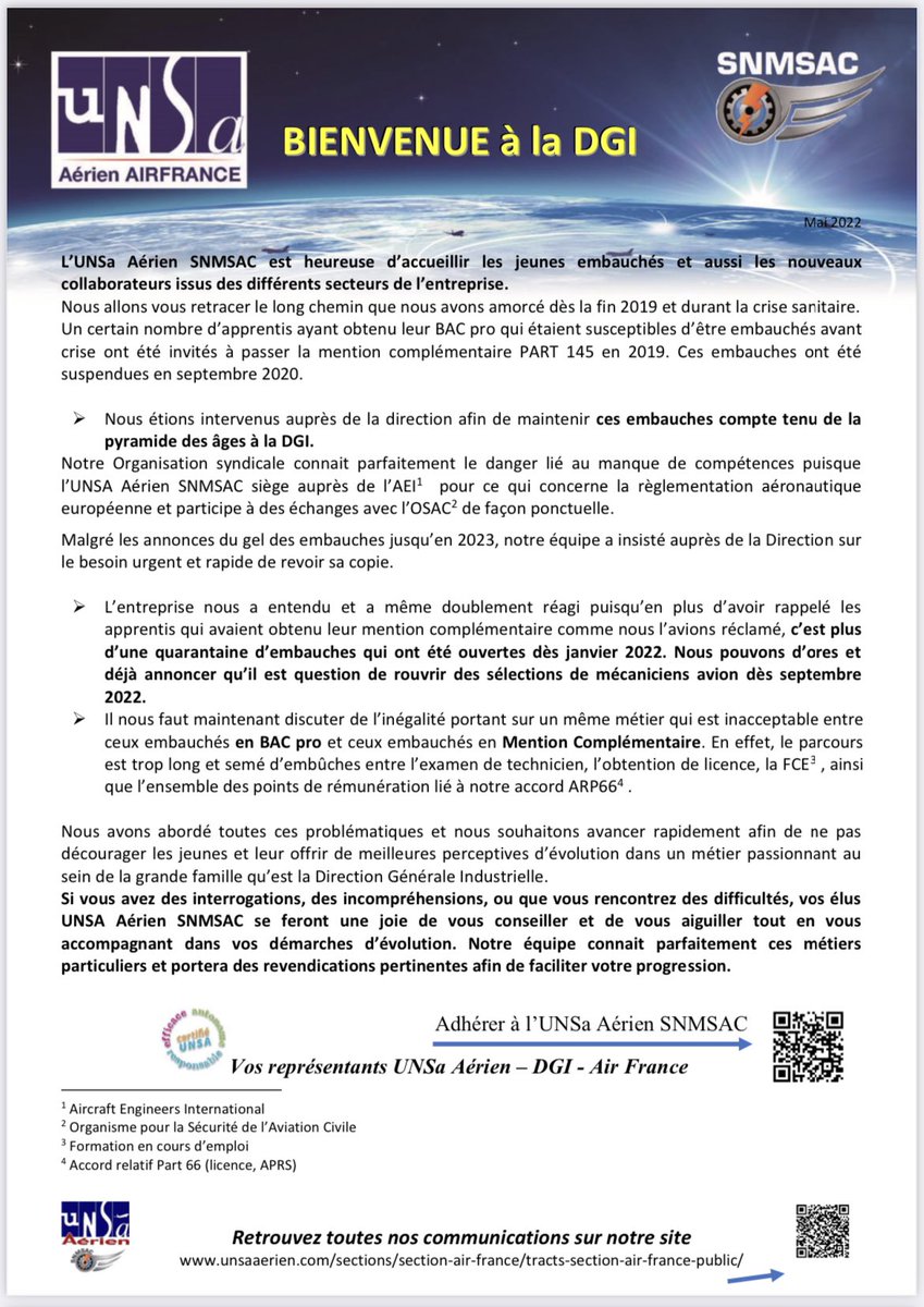 Snmsac unsa aerien tweet media