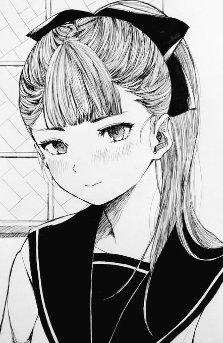 最近よく野良ポニテを見ます 