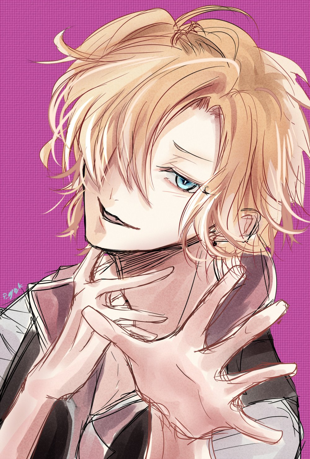 P Aya K クニカラ 葵かきながら悪魔的聴いてたらいつの間にかコウ君描いてたｗ 喉乾いた イラスト ディアラバ 無神コウ Rkgk T Co Ydrdou4bsh Twitter