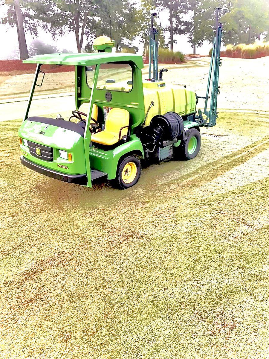 My sprayer is cooler then yours!!! Laying out a growth reg app this beautiful morning!! <a href="/ChrisJordan89/">Chris Jordan</a>