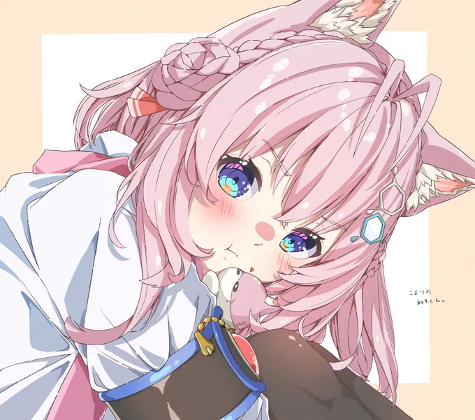 60万人おめでとう!!
こよちゃんの耐久見ながら描いてた!
なんだかんだ助手君大好きなこよちゃんがだいすきです。
#こよりすけっち #こより60万人 