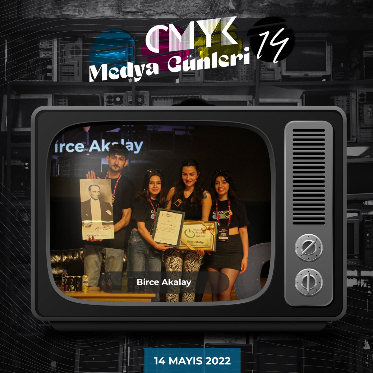 Birce Akalay'a keyifli oturumu için teşekkür ederiz. Etkiniğimiz sona ermiştir yarın tekrar görüşmek üzere. #cmykmedyagünleri14