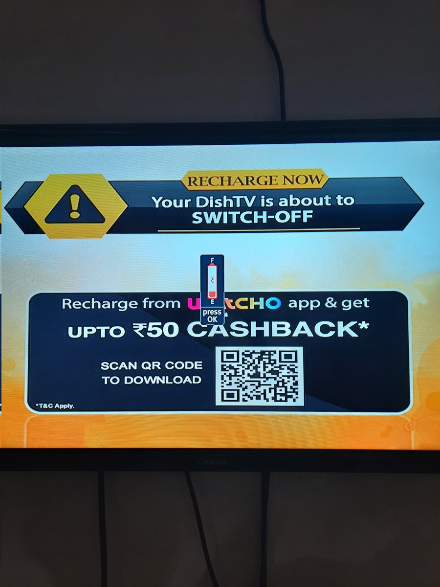 ATULPRAKASH1987's tweet photo. @DishTV_India
@DISHTV_HD
@ConsumerReports
@forum_consumer
@consumerforum_
#DishTV 
VC number 
02535572157
 Last 2 days I have faced the problem but no any solutions found from dish tv team.
This is software issue and visit charge demand by dish tv
This is not good. https://t.co/25ysmyEDgo