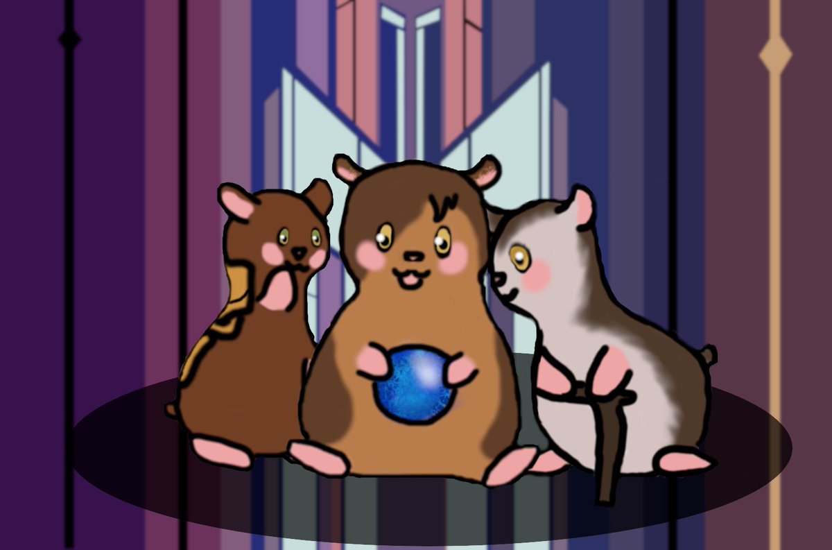 #meljayvikweek Day Seven - MelJayVik

I,,, I like meljayvik,,, and hamsters,,, please be gentle with me i drew it all with my mouse and I don't usually do art