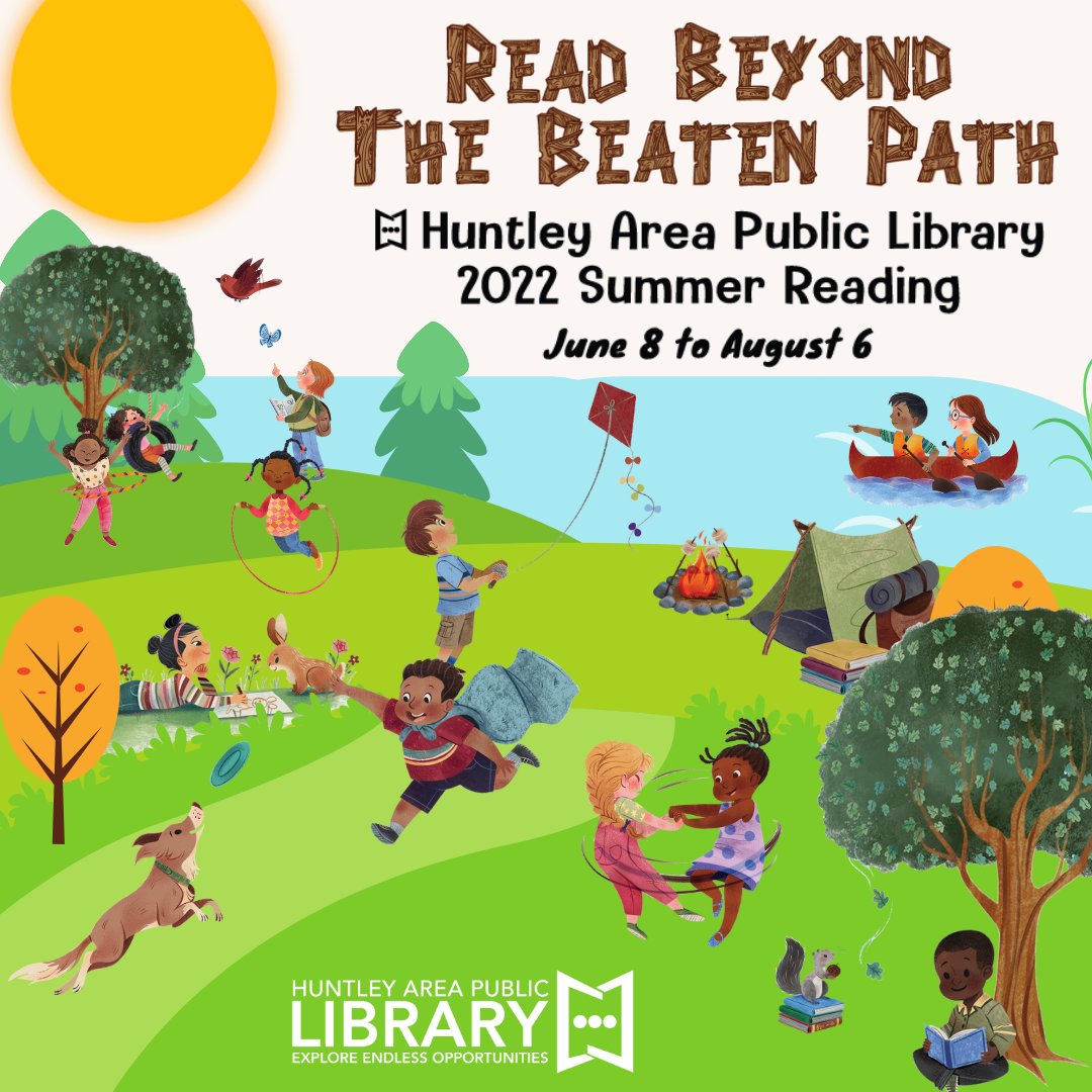 Huntley Library on Twitter "Get excited! The Huntley Area Public