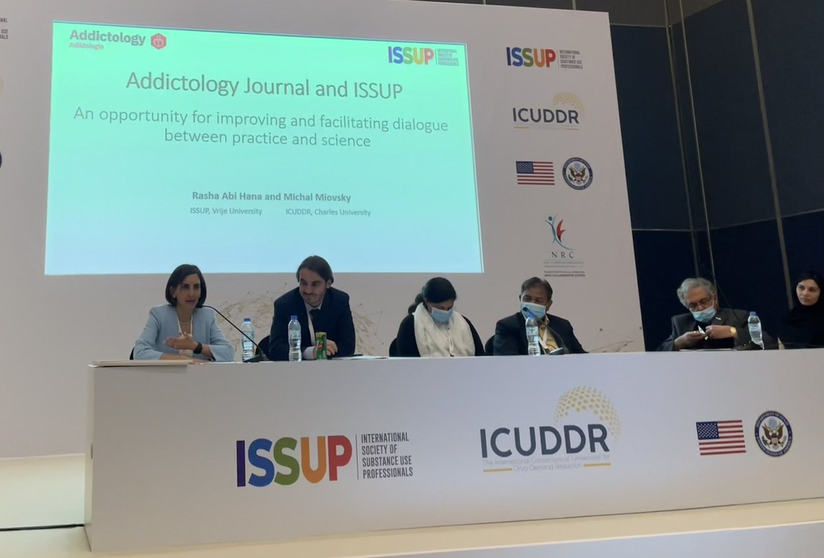 I was pleased to present a session yesterday along with esteemed professors and professionals at the Abu Dhabi International Conference #ISSUP2022 Uniting the Global Community to face the challenge of addiction. #substanceuse #prevention #treatment #recovery