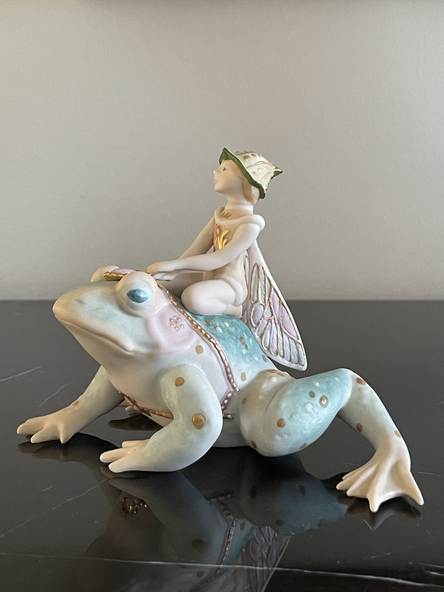 AAandMore's tweet photo. Check out #Cybis #Porcelain Land of Chimeric Collection Tiffin on a Frog Figurine https://t.co/sqS1EvjSZj #eBay via @eBay https://t.co/jAb0e3feEY