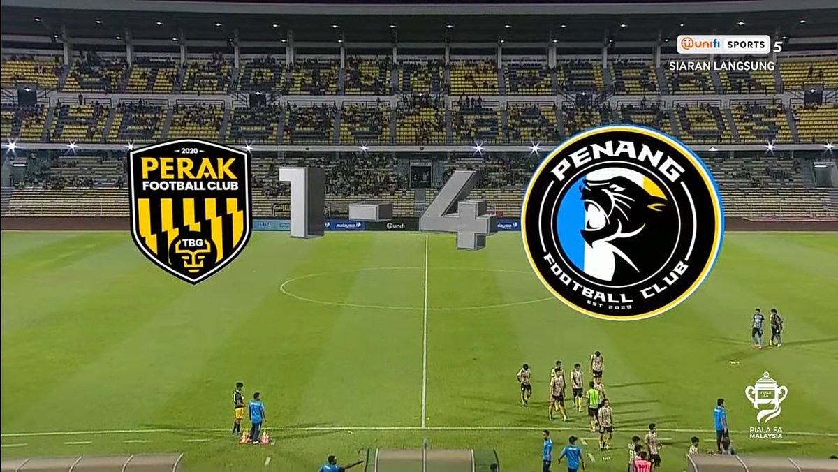 UltrasPanthers's tweet photo. FT:
Perak FC 1-4 Penang FC

Tahniah untuk semua atas kemenangan yg berharga di bumi Darul Ridzuan malam ini.

Sejujurnya, walaupun menang, banyak lagi aspek yg perlu diperbaiki oleh Penang FC. Jalan terus, jangan toleh lagi !!

HARIA PENANG HARIA 💙🤍💛 https://t.co/nMtzqvN45P