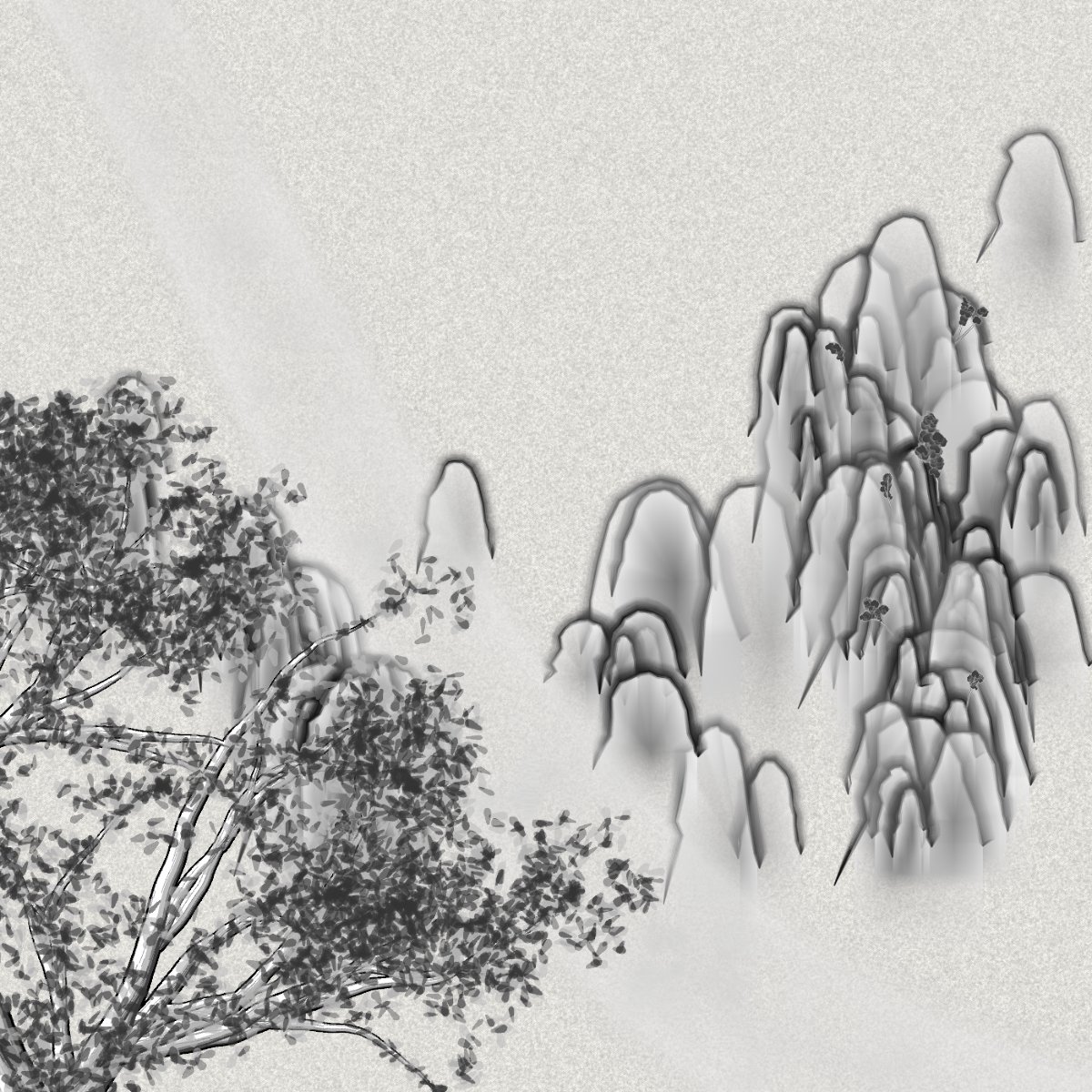 LienchengWang1's tweet photo. I've just finished two large exhibitions and performances, and I've finally had time to start my new NFT project. How about these? Maybe add some color?

#NFTCommunity #creativecoding #p5js #generativeart #Cryptoart #InkDrawing #landscapepainting https://t.co/P9x5LhLFNQ