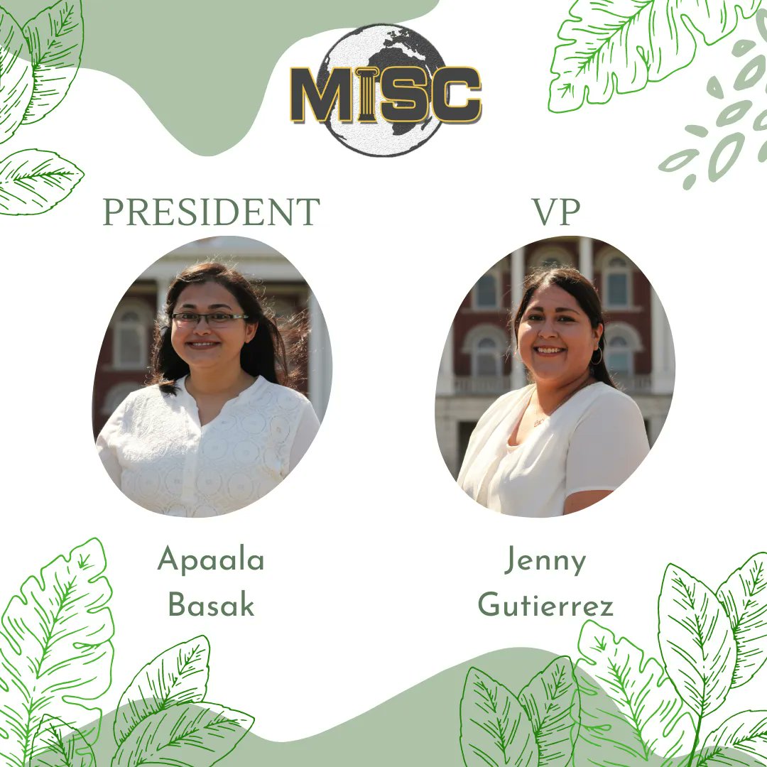 MizzouMISC's tweet image. Happy end-of-semester, Tigers! 
We are happy to welcome MISC’s new leadership for the next academic year! Check out our Instagram and Facebook for some parting words from our outgoing leadership. 
Thank you for a great year and congrats to all of our graduates! M-I-Z! 🐯🖤💛