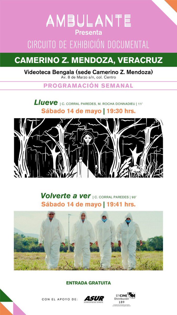 VBengala's tweet image. Hoy, les esperamos en Ciudad Mendoza a las 19:30 h 

@AmbulanteVer