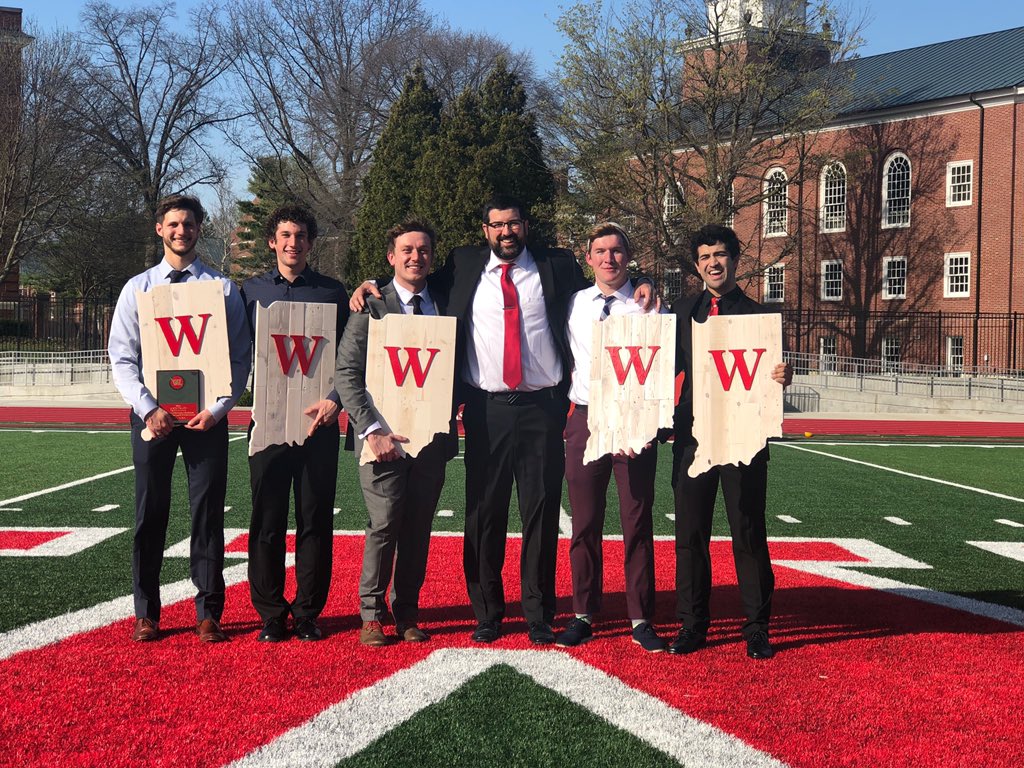 These 5 outstanding men graduate today. Thank you for everything you have done to help make our team, the college, and community better! Looking forward to watching them get their diplomas today! Congratulations Men on a great four years at Wabash! #WAF #thankyou