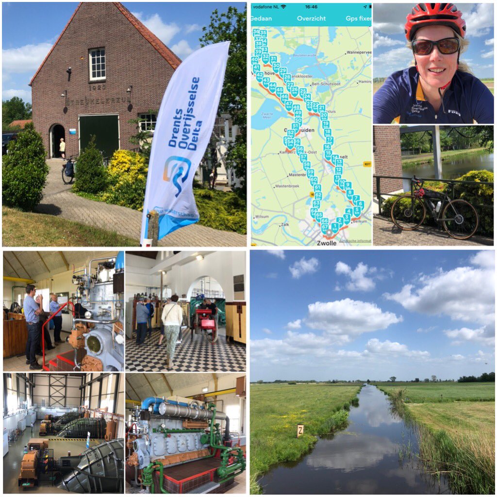 RixtWierda's tweet photo. Even op de fiets gekeken bij de collega’s @WDODelta die vandaag enthousiast bezoekers vertelden over ons mooie waterwerk.
#streukelerzijl #zedemuden #stroink #veneriete #hasselt #zwartsluis #vollenhove #genemuiden #mooiwerk #opengemalendag https://t.co/vbX40bIGg3