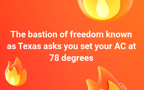 gatormason's tweet photo. #TexasHeatWave #TexasPowerGrid #redstate #texas #redstatefail https://t.co/LtbeQSUQyk