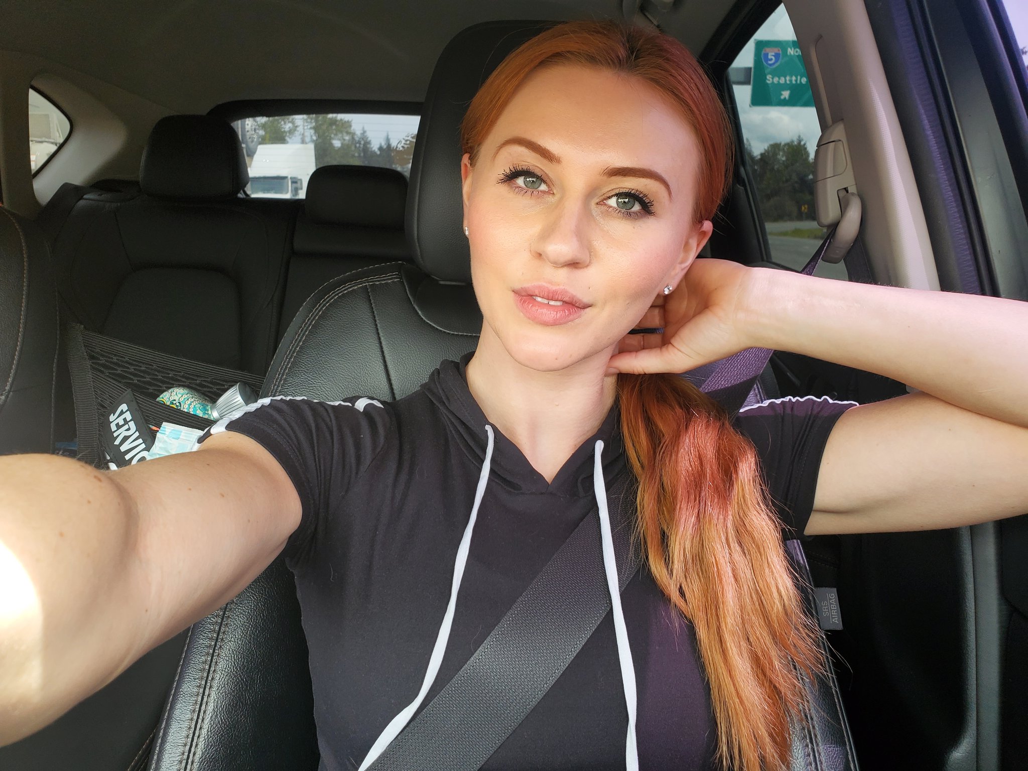 Angel on Twitter: "Take me for a drive 🥰 #redhead #girlnextdoor #ginger
