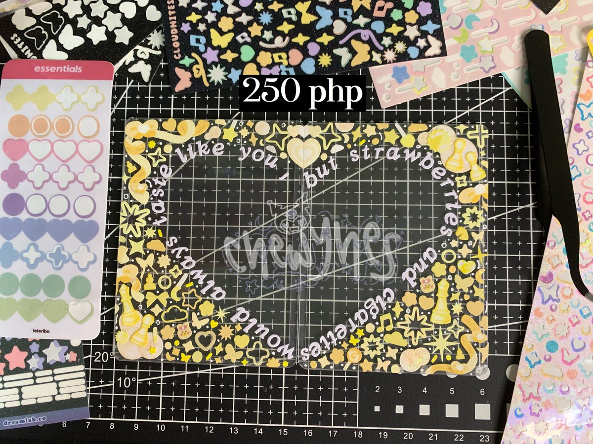 chewyhes's tweet photo. wts / lfb 🇵🇭

Decorated Toploaders / Couple Toploaders 

- price on pic
- reply mine 

mop: gcash/sh0p33
mod: sco, ggx, j&amp;t

🏷 deco holo holographic ph toploader customized customize commission https://t.co/iN6cYUo1iT
