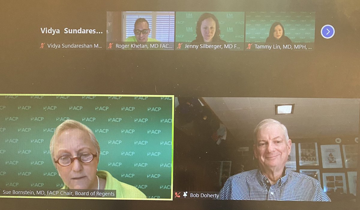 Idfac's tweet photo. Dr. @sue_bornstein gives a fantastic tribute to @BobDohertyACP “your legacy is that we have been changed for good” “gratitude for your incredibly impactful career”@SusanHingle #lead4equity @ACPinternists https://t.co/o8uQWKoABf