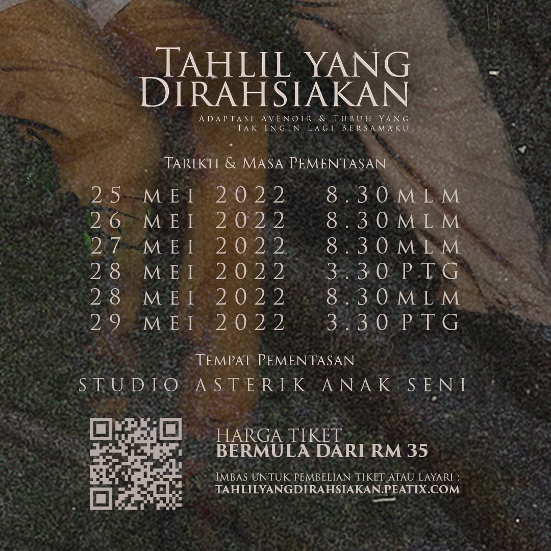 12 petikan paling menarik akan dipilih sebagai pemenang. Tiada syarat had bilangan petikan. Peluang akan ditutup pada jam 11 malam Selasa ini (17hb).

Dipersilakan.

Mohon sokongan semua untuk dipanjangkan kepada lebih ramai. Terima kasih!

4/4