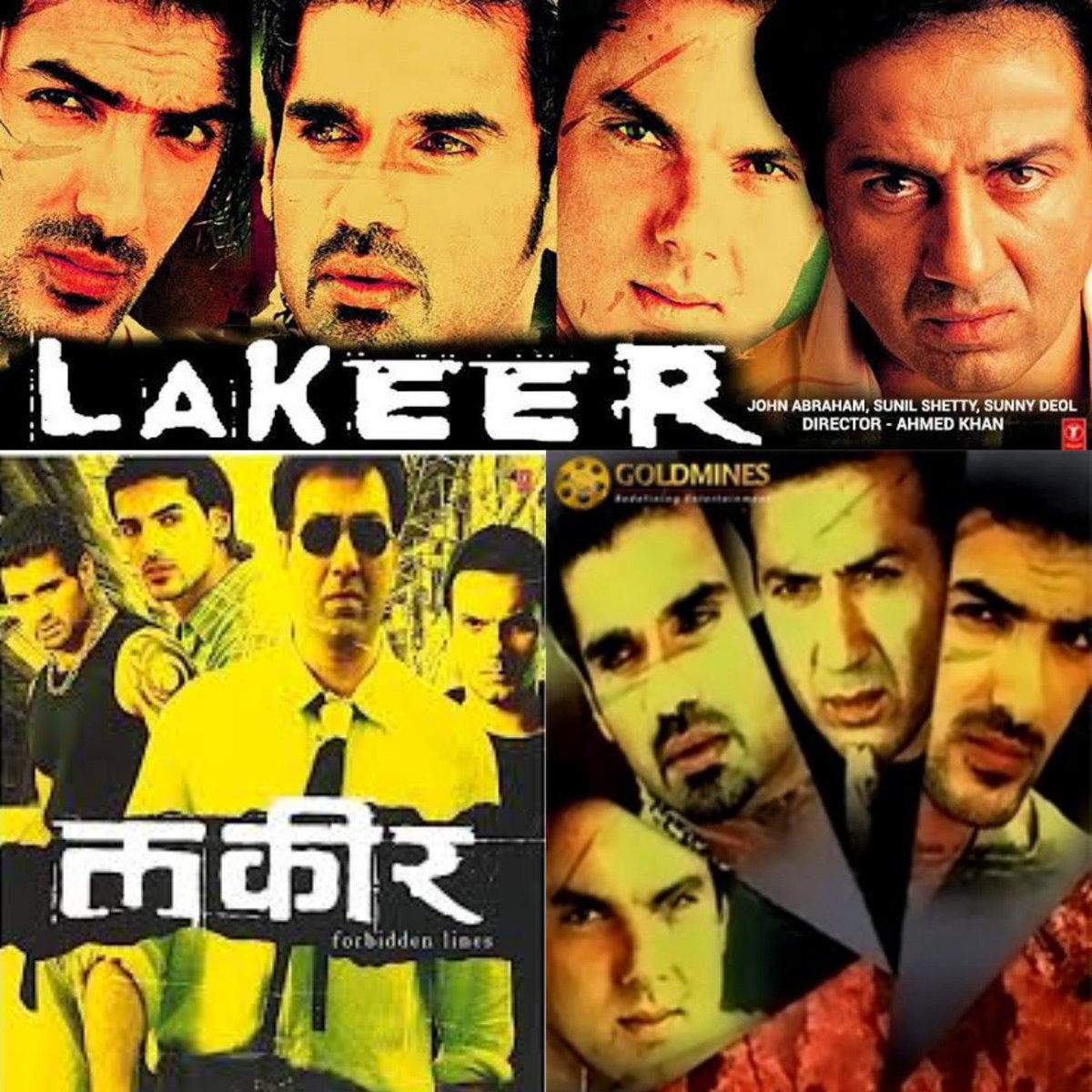 #OnThisDay May 14, 2004 nice action movie 'Lakeer' released!
@SunielVShetty Sir
@iamsunnydeol Sir
@TheJohnAbraham Sir
@SohailKhan Sir
#18YearsOfLakeer #SunielShetty #SunnyDeol #JohnAbraham #SohailKhan