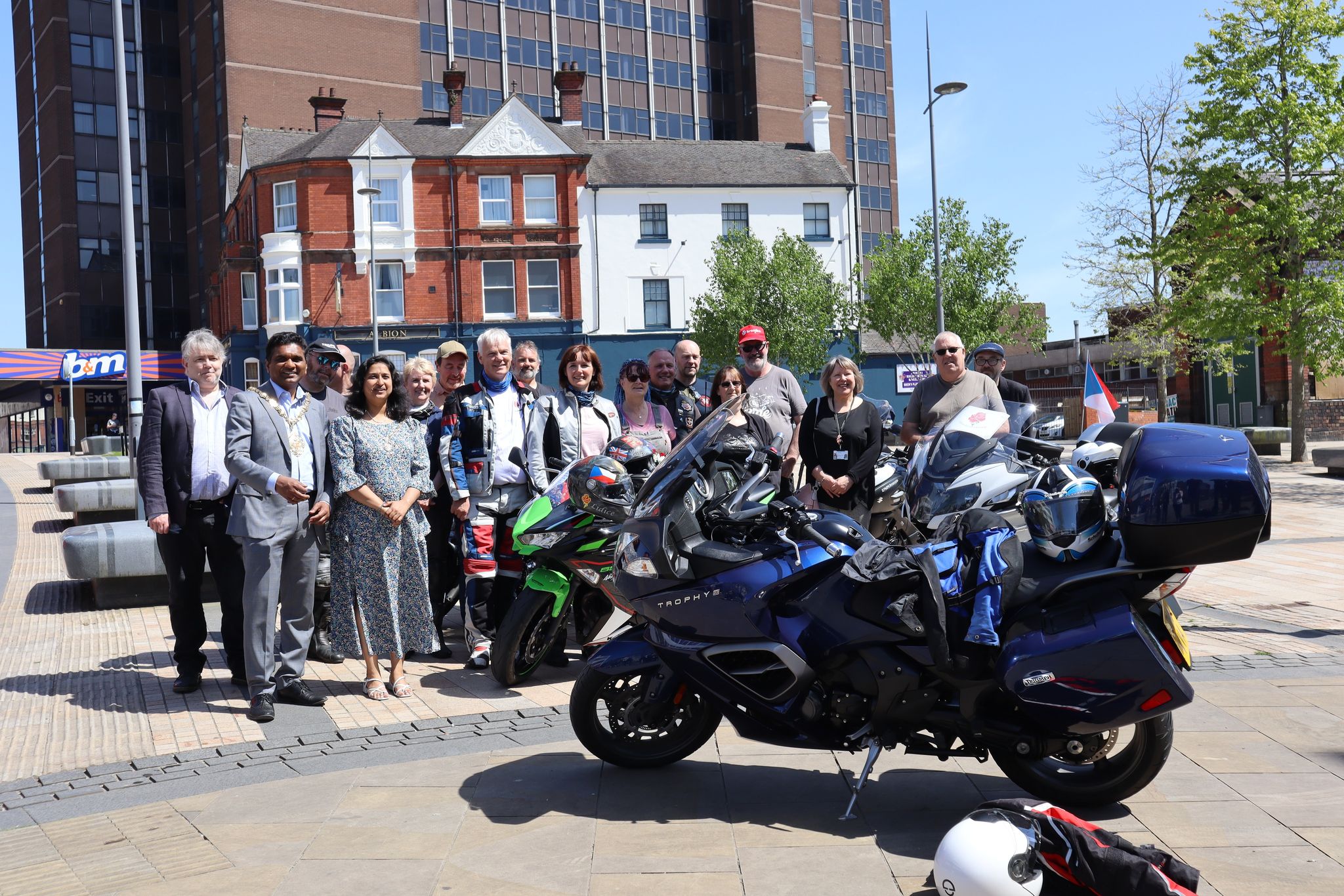 StokeonTrent CC on Twitter "🚲A biker rally commemorating Lidice has