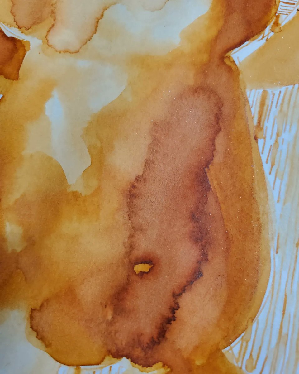 ke_co_ltd's tweet photo. こっくりイエローブラウンなくまさん

コーギーとかパン🍞とかかきたくなるよい焼き加減のお色

#インク沼
#tonoandlims
#とのりむ
#QUICKBROWNFOX

#ガラスペン
#HASE硝子工房 

#山本紙業
#b7バルキー

#一本のインクで絵を描くシリーズ 
#おえかき色見本
#illustration 
#アナログイラスト https://t.co/bIvGy6Rrf7