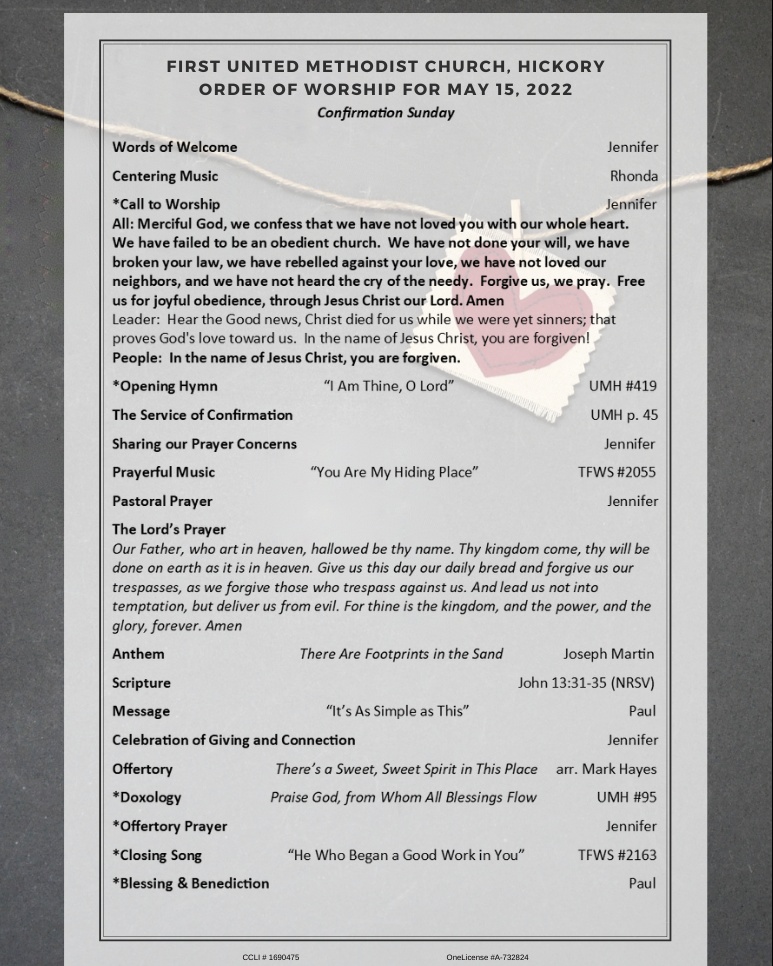 FirstChurchHky's tweet image. Join us as we worship together tomorrow at 11:00am LIVE AND    IN-PERSON or on FACEBOOK.
facebook.com/firstchurchhic…