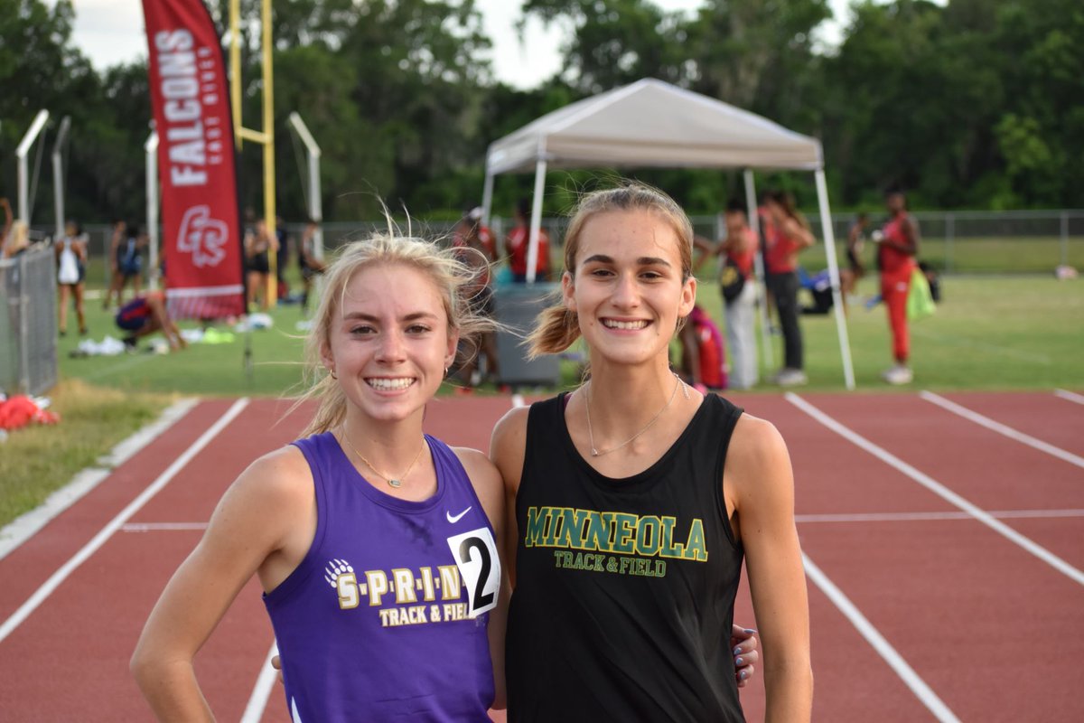 Stanford signee <a href="/carolineewells/">Caroline Wells</a> (left) of Winter Springs had to come from behind to beat Lake Minneola senior Lily Henne (Stanford) for her seventh <a href="/FHSAA/">FHSAA</a> state championship. 
orlandosentinel.com/sports/highsch…