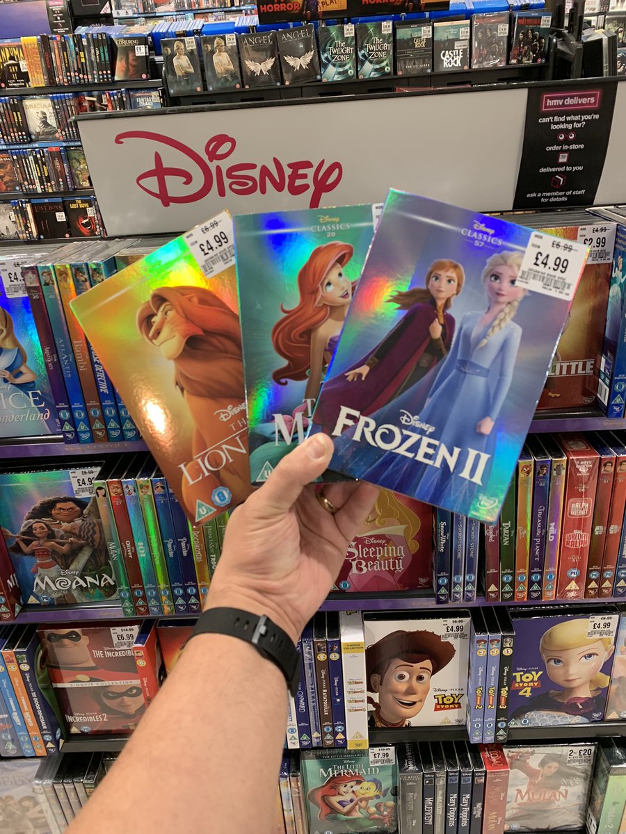 hmvInverness's tweet photo. #SomethingForTheWeekend?

How about our new @Disney #LoveAnimation promotion encompassing loads of classic @DisneyStudios @Pixar &amp; @blueskystudios titles at amazing low prices on #BluRay #DVD &amp; #4KUltraHD 

It also features @EncantoMovie on promotion for the first time. https://t.co/gyLPK8Adtj