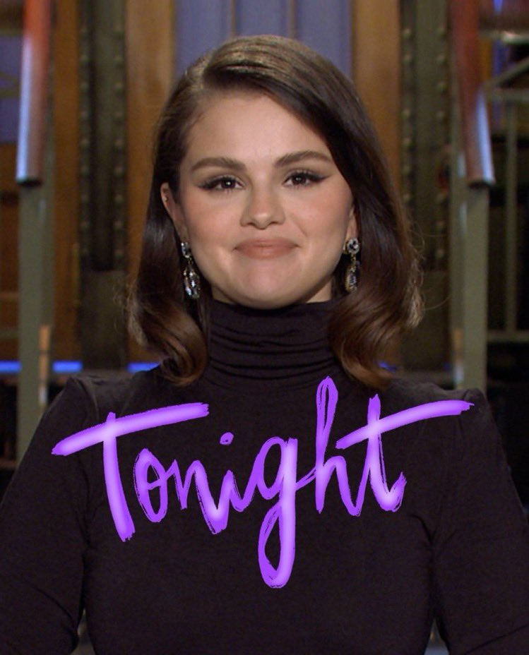 RT @WorldwideSelG: Watch Saturday Night Live hosted by Selena, tonight on NBC and Peacock at 8:30 PM PT! https://t.co/miBBj2pKG1