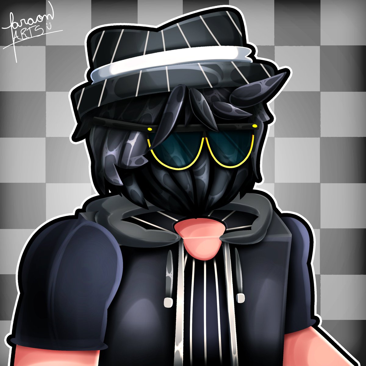 Pando_Raf on X: #robloxart Roblox face edit!!!  / X