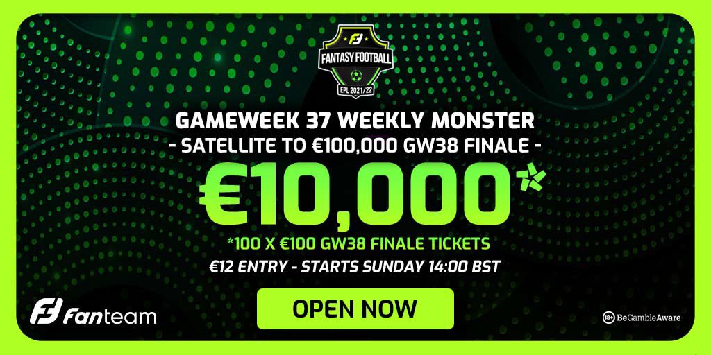 🎟 TWITTER COMPETITION 🎟

Fancying winning 1️⃣ of 5️⃣ FREE ENTRY tickets to tomorrow’s #FPL Gameweek 37 €10,000 Weekly Monster Satellite contest?

𝗧𝗢 𝗘𝗡𝗧𝗘𝗥

1⃣ GUESS the 𝗙𝗜𝗥𝗦𝗧 𝗚𝗢𝗔𝗟𝗦𝗖𝗢𝗥𝗘𝗥 in today’s #EmiratesFACup Final

2⃣ RT &amp; FOLLOW <a href="/FanTeamOfficial/">FanTeam</a>