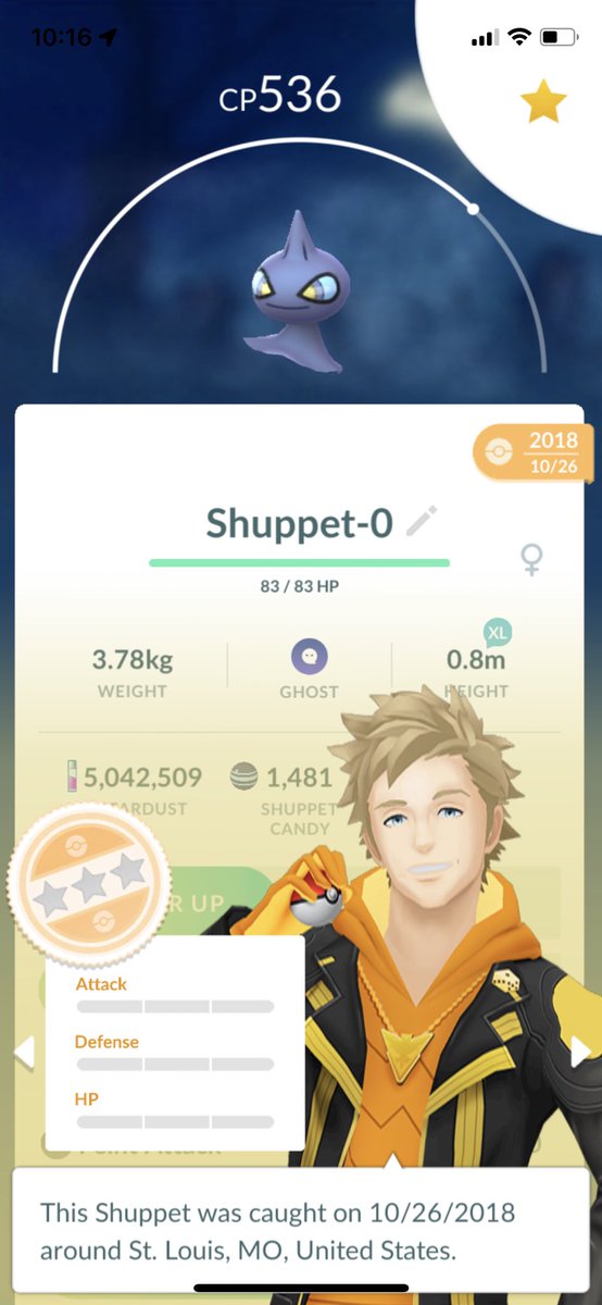 HMSBarteau's tweet photo. @MYSTIC7 And my 0% shuppet https://t.co/WL16UrcEDy