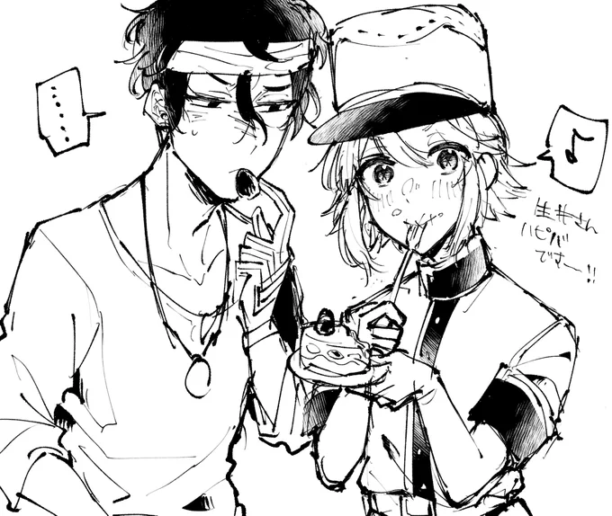 @id5_mochi お誕生日おめでとうございました!!!!!(過去形)(ド遅刻)もしよろしければお納めください…………🙇‍♀️ 