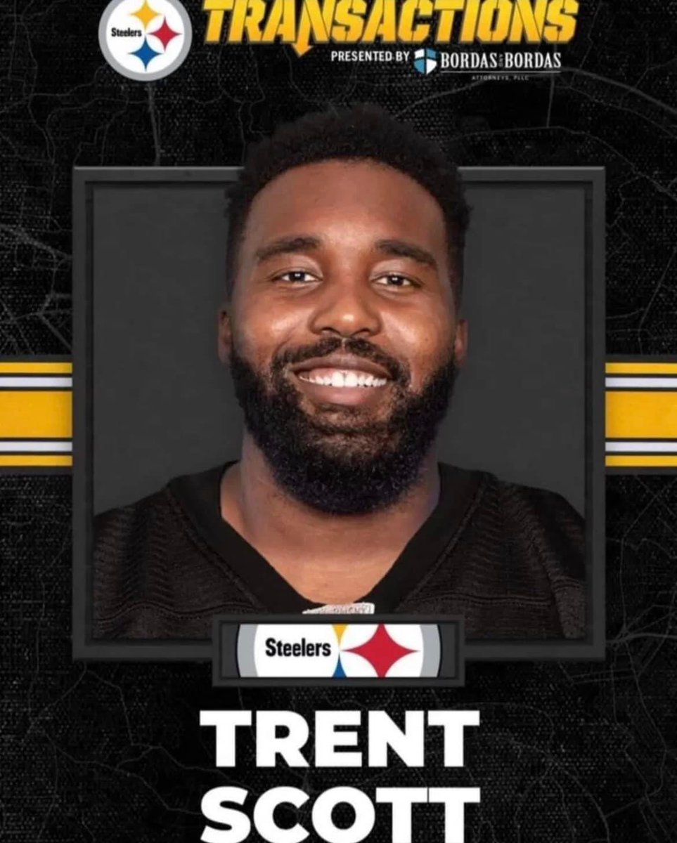 G-Man Trent Scott is now a Steeler