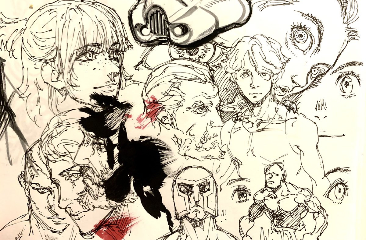#1日1ラクガキ
ダラダラダラダラダラダラ描いていこう。ラクガキ帳の白い所も勿体無いし埋めていこう。 
