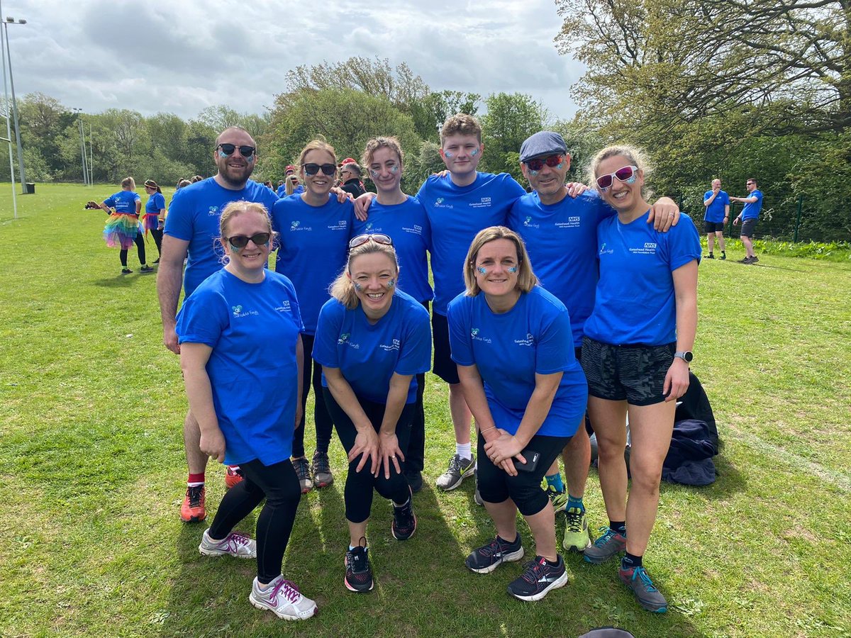 Brilliant day raising money for @QEGateshead Cancer Centre with TeamWakoSurgery