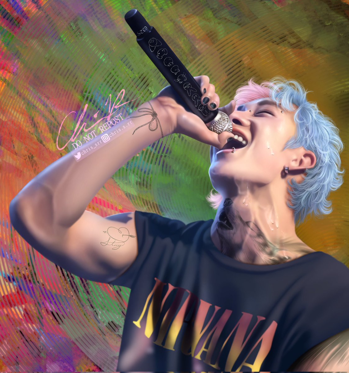 chris_srr's tweet photo. Cotton Candy rockstar 🤟
#Straykidsfanart #Bangchan https://t.co/7kvZbAJKS9