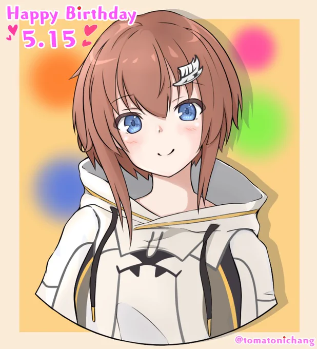 ✨🎊㊗すぐみちゃん𝙃𝙖𝙥𝙥𝙮🍅𝘽𝙞𝙧𝙩𝙝𝙙𝙖𝙮 🎂✨🎈🎈
#金潟すぐみ生誕祭
#アリスギアお絵かき 