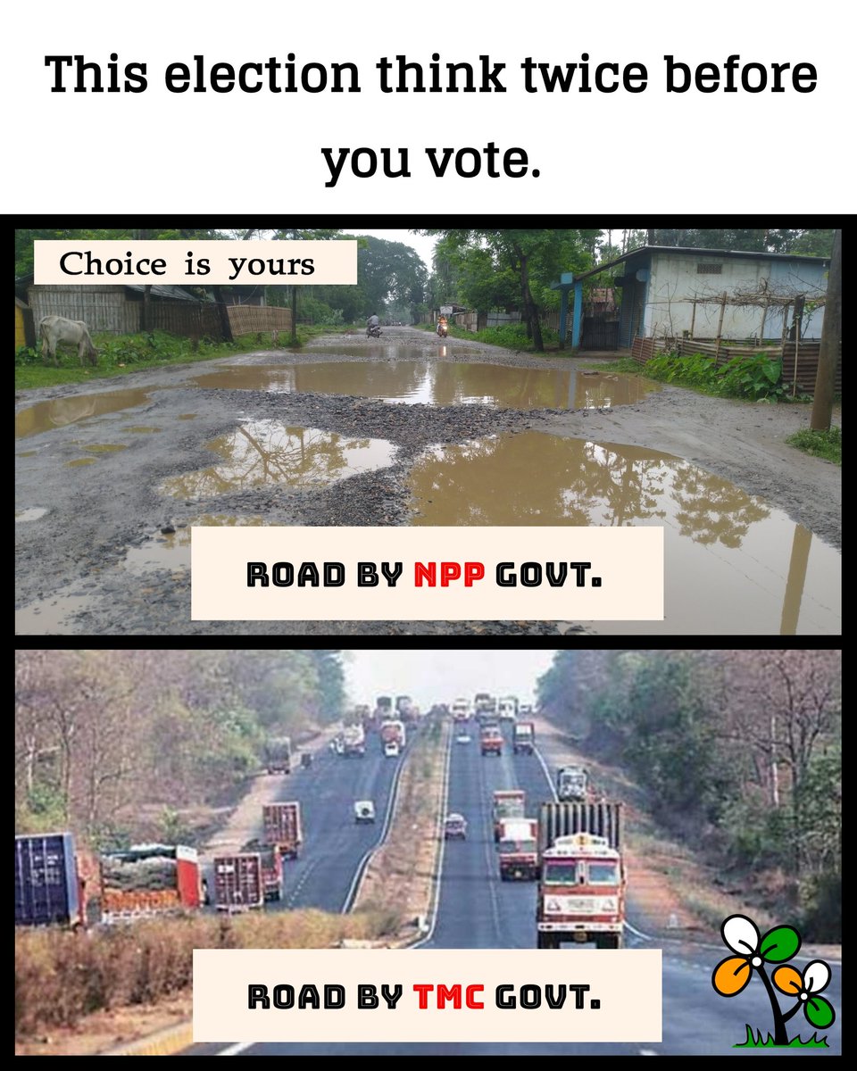 AntiNationalHu's tweet photo. This time meghalaya want to change the government to change future of meghalaya.
#election2023 #vote #meghalaya
@AITC4Meghalaya @mukulsangma @nppmeghalaya @AITCofficial https://t.co/p7WvRqQfUT