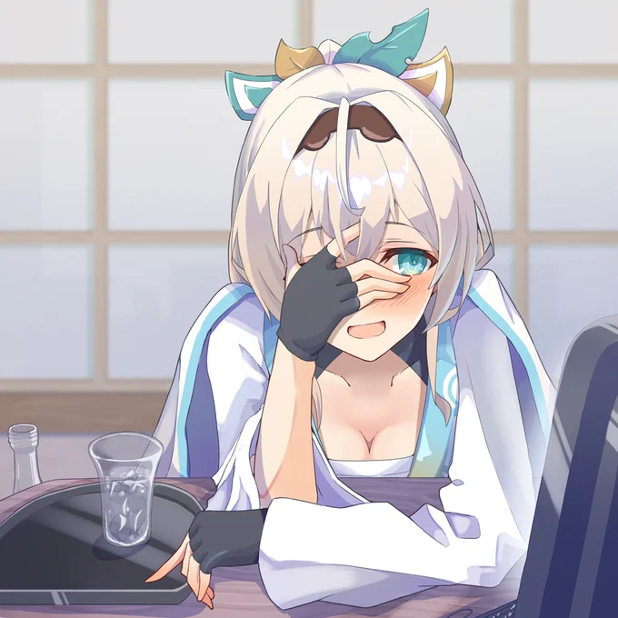 てれてれのふにゃふにゃ
#いろはにも絵を 