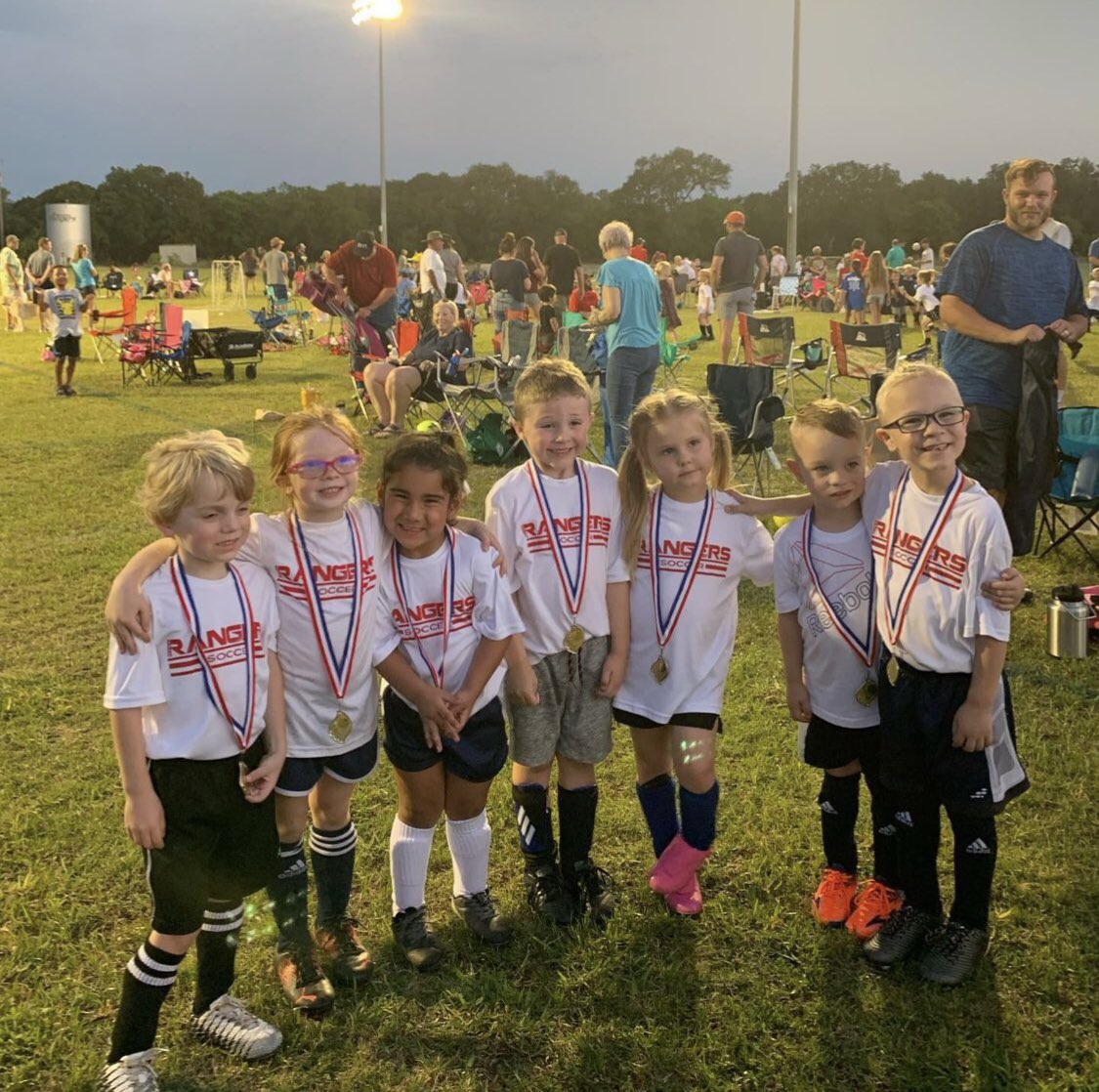 CoachLara14's tweet photo. 1st Sports Season is in the books!Loved watching her learn to compete and have fun! Bulverde Youth Soccer Association put together a great season for these little ones! #MadisonRhea #GirlDad #SoccerDad https://t.co/2REoHOJyEr
