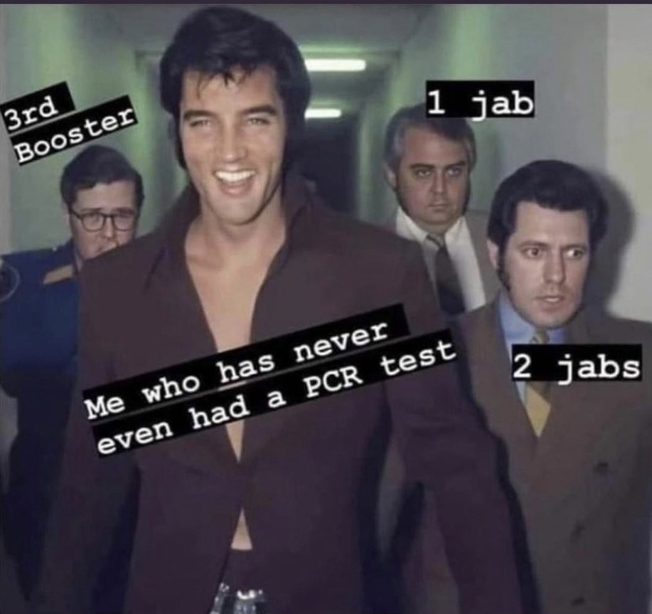 sentence58's tweet photo. I'm stealing this meme lol
Yes! I'm Elvis
#NeverBeenTested https://t.co/DBCLQNOLw0
