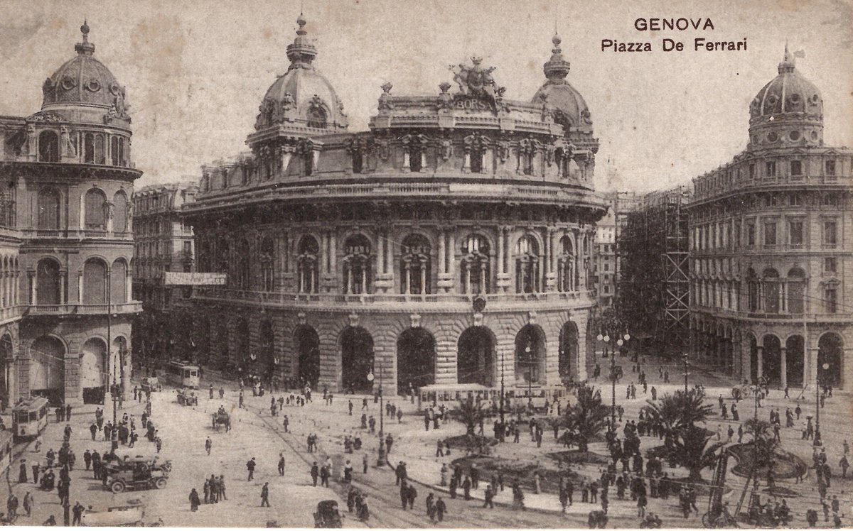 GianlucaTozzi's tweet photo. Due cartoline storiche di #Genova nel 1919
#storia #collezioni #cartoline #cartolinestoriche https://t.co/QaIrG8lrh3