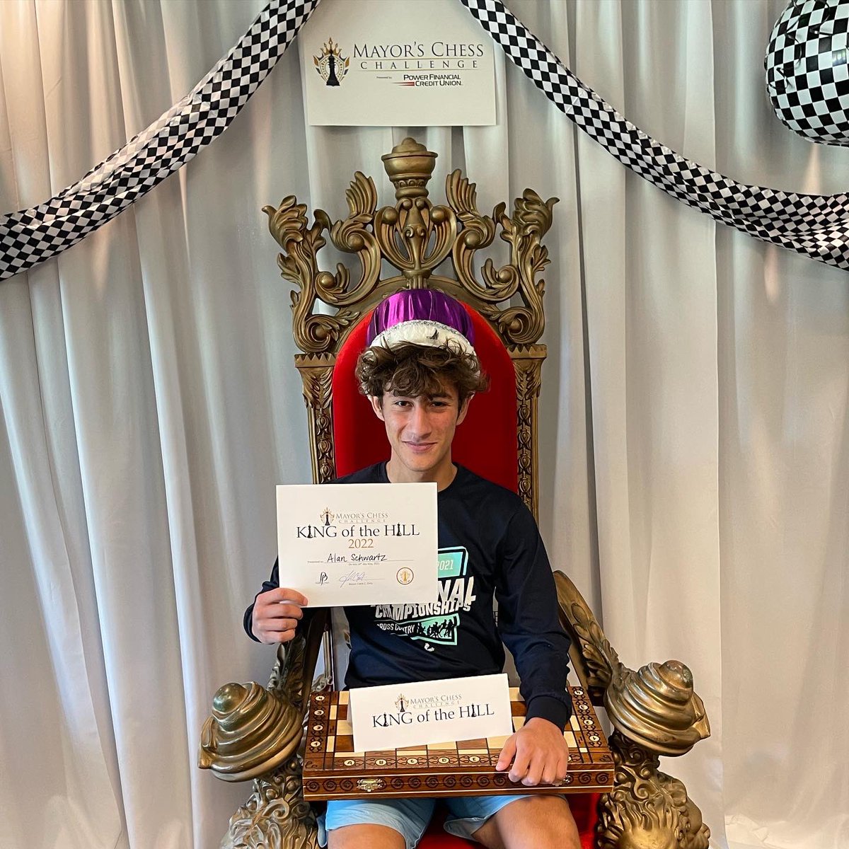 cityofppines's tweet photo. Thank you to everyone who attended the Mayor’s Chess Challenge at Club 19!
Big shout out to our sponsor @PowerFiCU and our New King of the Hill Alan!👑♟ #MayorsChessChallenge #PowerFi https://t.co/PGnOhJrDbB