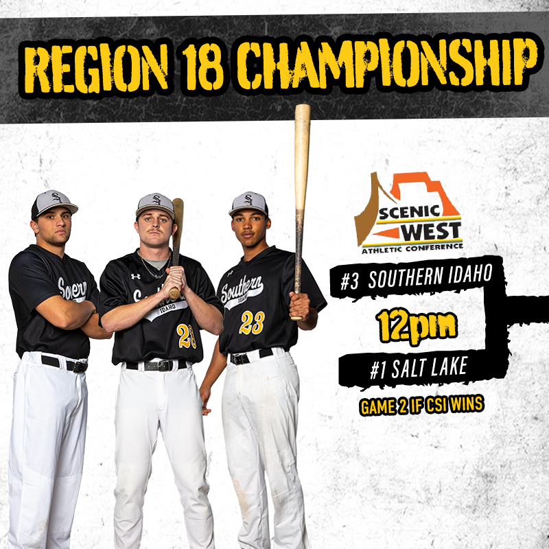 It's Championship Friday down in Salt Lake!⚾️🏆
Watch it on scenicwestnetwork.com (ppv) today at NOON. 
If CSI wins, there will be a 2nd game right after to determine the champion