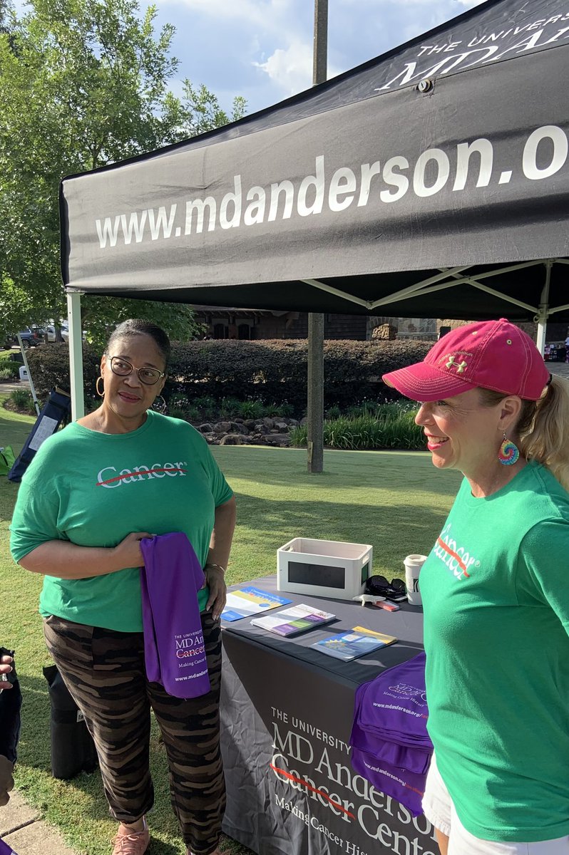 kwindisch98's tweet photo. So happy to see my friends today at the @FallbrookChurch All Cancer 5K. Thank you @terrence_che for warming up the walkers. @MDAndersonNews is proud to sponsor this energetic and inspiring event!  #EndCancer https://t.co/DsKTGYETdU