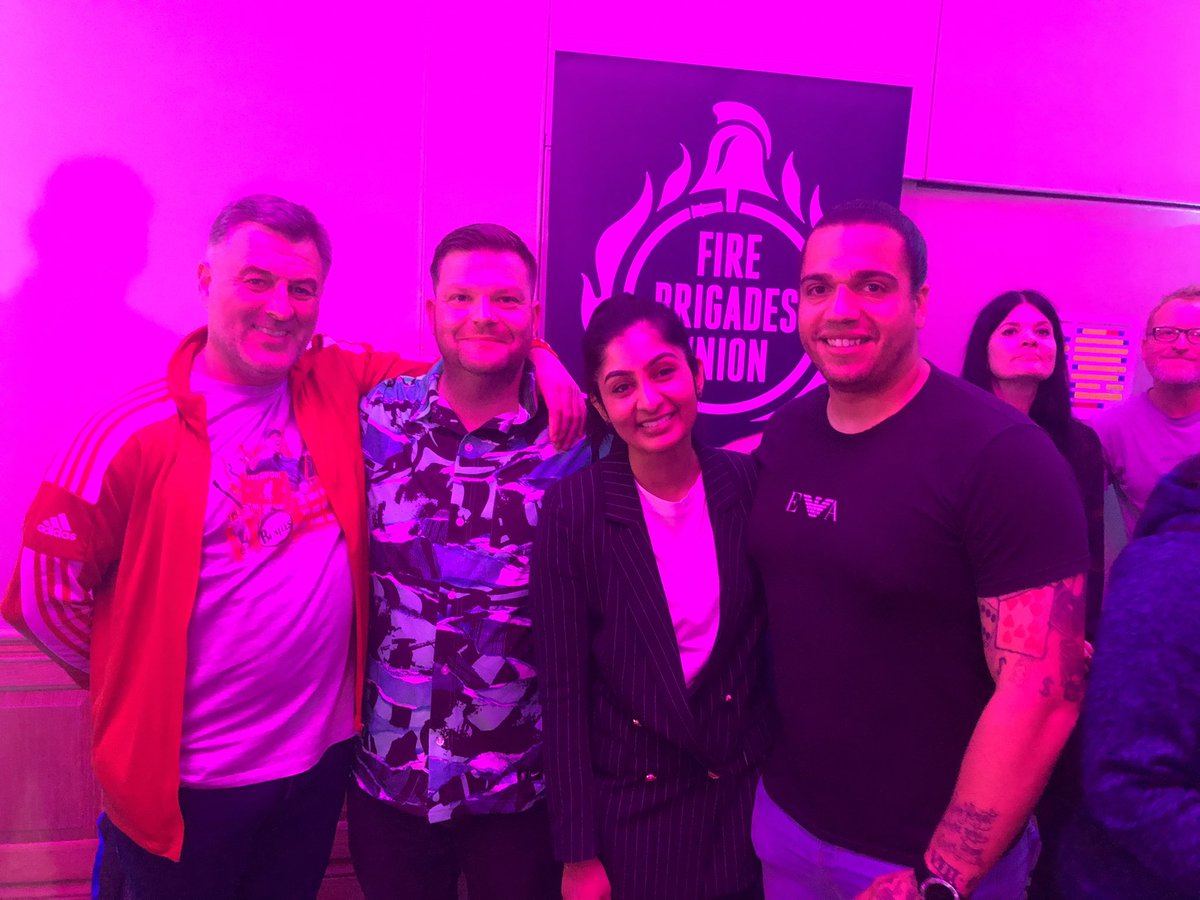 SouthWalesFBU's tweet photo. #FBU #Conference2022 all done yesterday. What a week! It was a pleasure for @SouthWalesFBU ‘s Brigade Sec &amp; B&amp;EMM Rep to meet MP’s @zarahsultana &amp; @IanByrneMP - Great to have voices in #Westminster like theirs. Thank you for coming and caring! ❤️✊🏼#Solidarity #UnityisStrength https://t.co/VgM6TDKasD