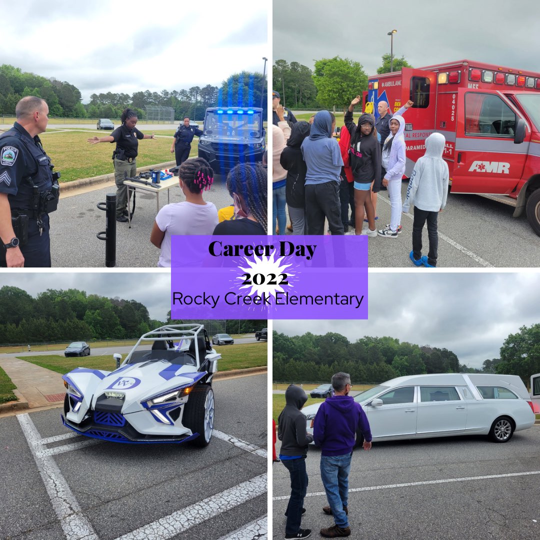 IMParker7's tweet photo. Shout out to our Career Day Committee for providing our students with this amazing experience! @RCE_HCS @AyannugaRCE #fueledbyenthusiasm #drivenbysuccess #weareracers https://t.co/ZRqtSSwxMQ