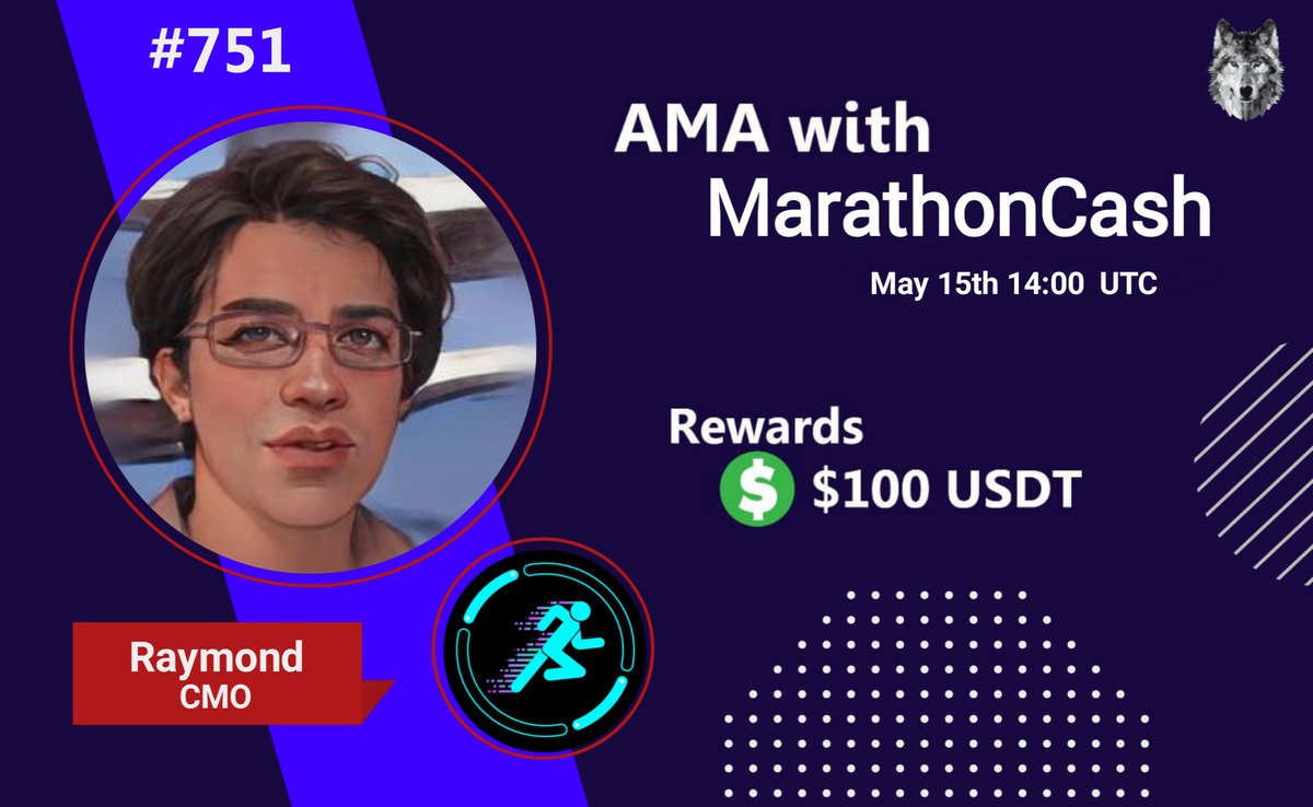 CryptoTiTans (⚫,⚪) (@cryptotitans1) on Twitter photo 🤍AMA Series With MarathonCash.com
🎁Prize: $100 USDT
📆Date: May 15th 14:00 UTC
🏨 Venue: t.me/CryptoTiTans0
Rules : t.me/CryptoTitansCH…
🖤 Follow
<a href="/Marathoncash/">Marathoncash.com ® FAIRLAUNCH 16th May - 18:00 UTC</a>
&
<a href="/CryptoTitans1/">CryptoTiTans (⚫,⚪)</a>
2. Like Retweet & Comment Your Questions (3 Q Max) Tag 3 friends. 🤍AMA Series With MarathonCash.com
🎁Prize: $100 USDT
📆Date: May 15th 14:00 UTC
🏨 Venue: t.me/CryptoTiTans0
Rules : t.me/CryptoTitansCH…
🖤 Follow
<a href="/Marathoncash/">Marathoncash.com ® FAIRLAUNCH 16th May - 18:00 UTC</a>
&
<a href="/CryptoTitans1/">CryptoTiTans (⚫,⚪)</a>
2. Like Retweet & Comment Your Questions (3 Q Max) Tag 3 friends.